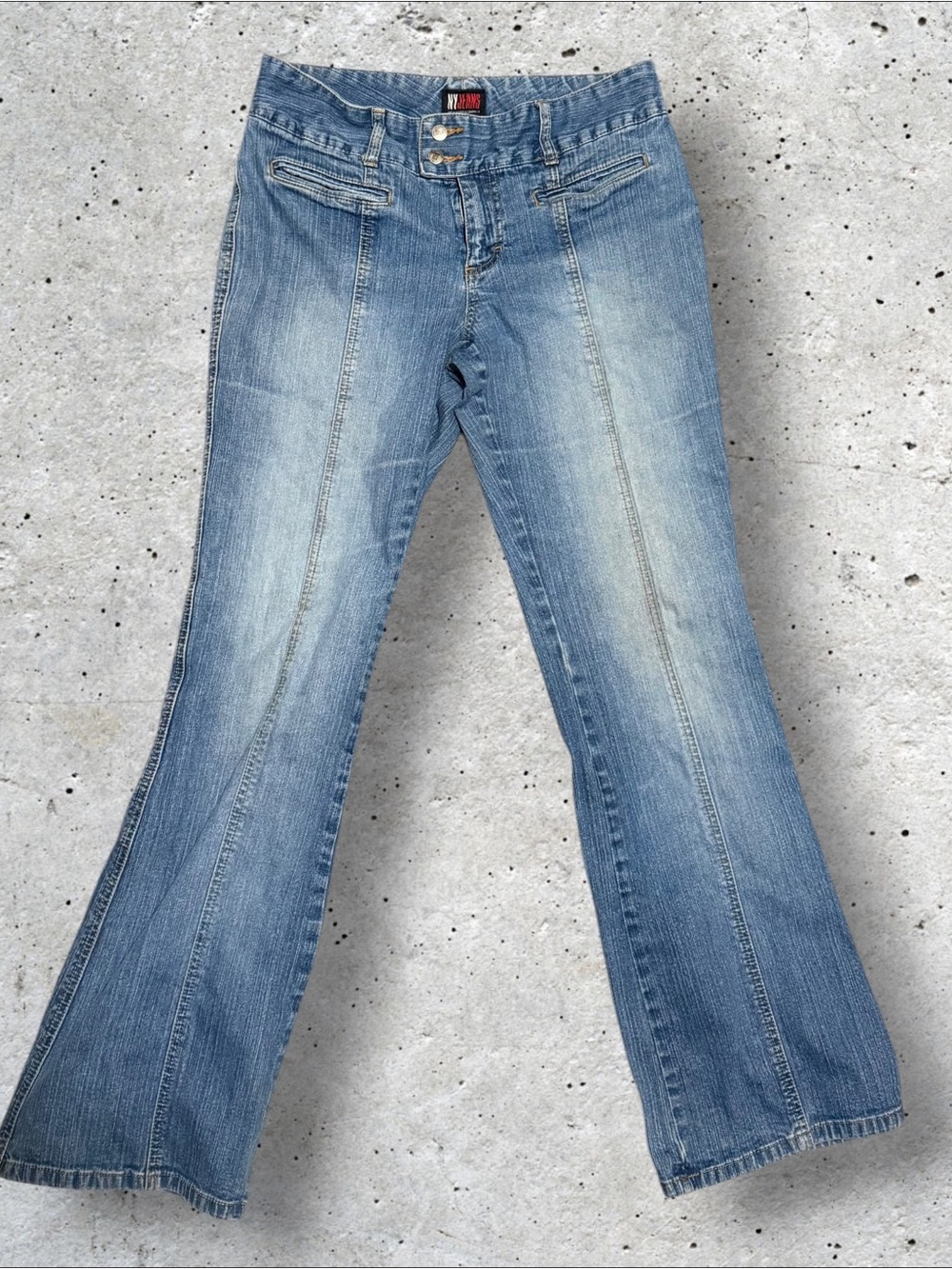 Y2K Vintage New York & Company Low Rise Flare Jeans